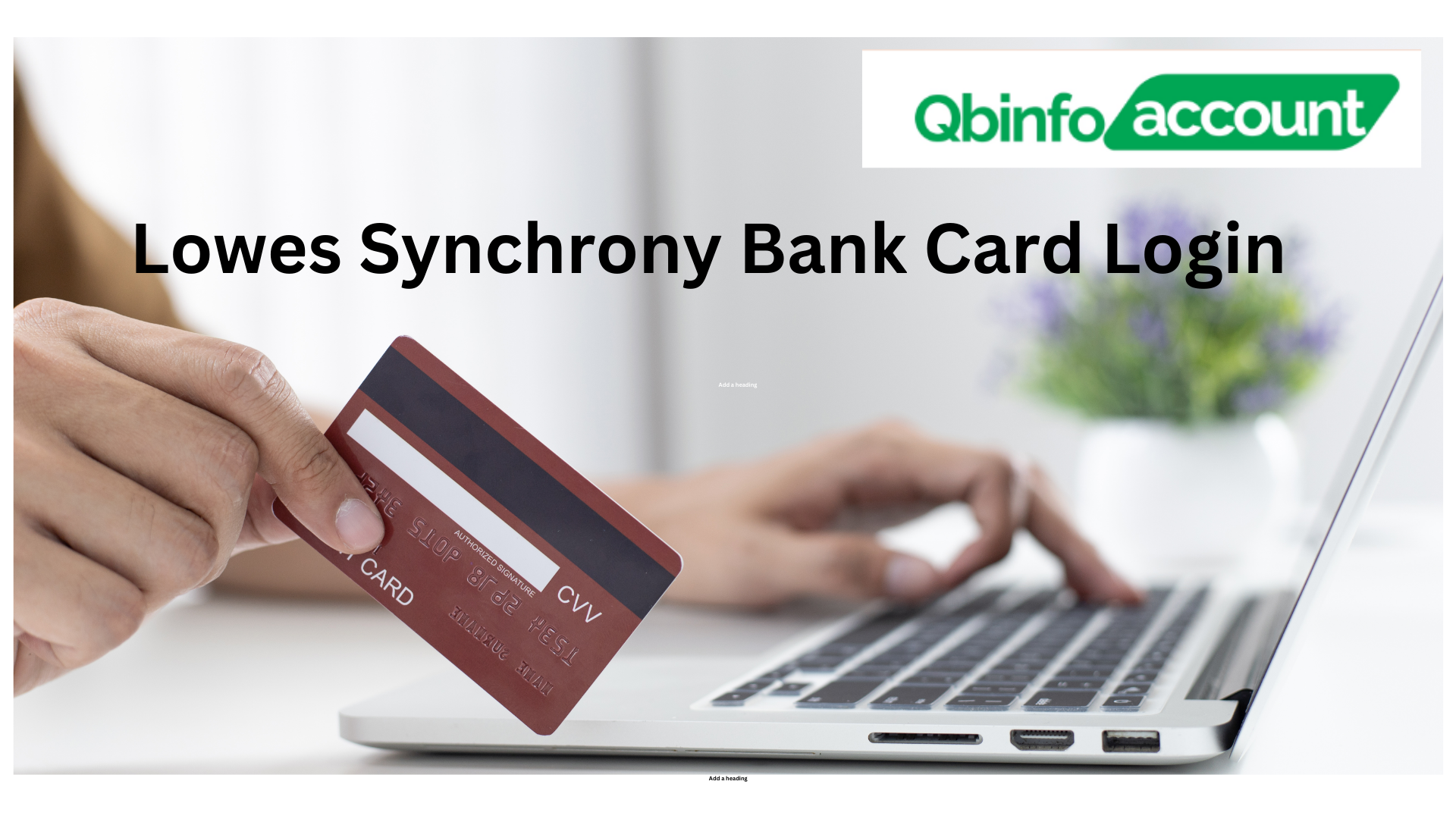 Lowes Synchrony Bank Credit Card Login