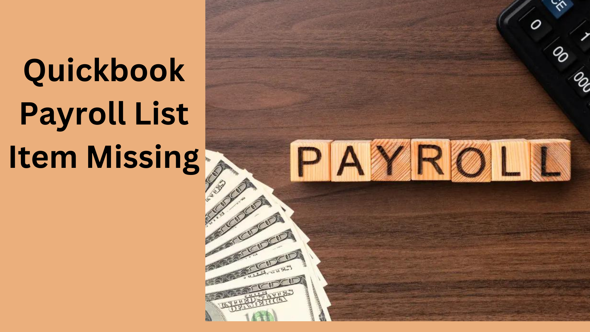 Quickbook payroll list
